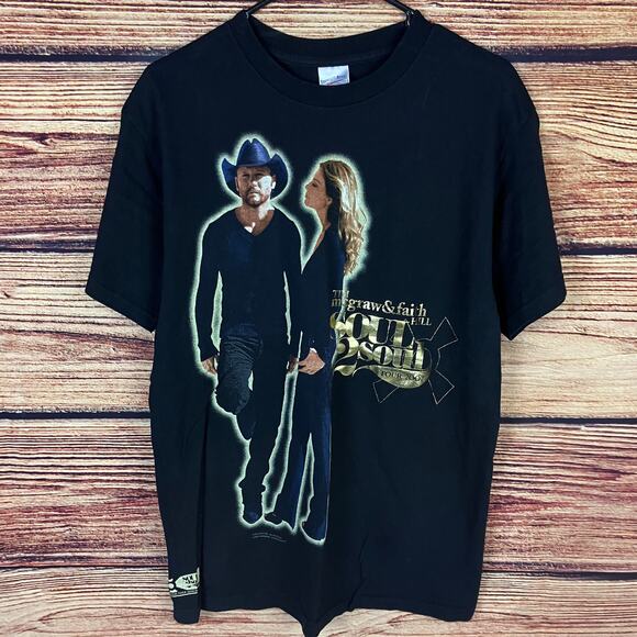 2007 Tim McGraw & Faith Hill Soul to Soul Country Music Tour T-shirt - Picture 3 of 8